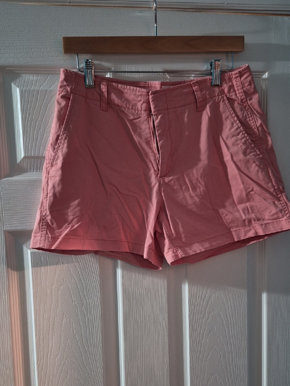 GAP Coral Pink Casual Bermuda Shorts